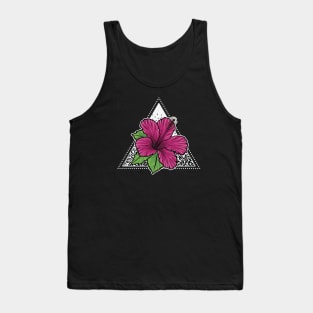 Tropical Hibiscus Flora Tank Top